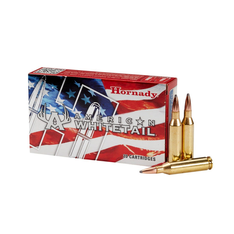 .243 WINCHESTER | HORNADY AMERICAN WHITETAIL, 100 GR. INTERLOCK, 20/BOX