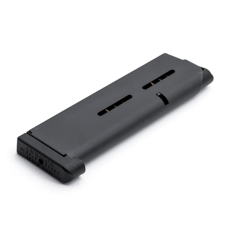 MAGAZINE, 1911, .45 ACP, FULL-SIZE, 7 ROUND, STANDARD BASE PAD, BLACK FLUOROPOLYMER FINISH
