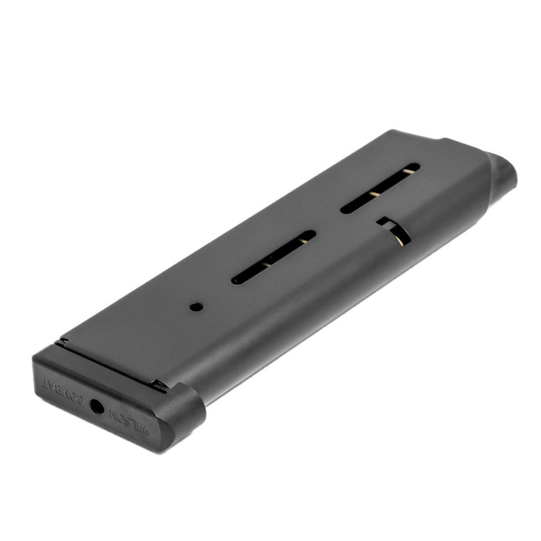 MAGAZINE, 1911, .45 ACP, FULL-SIZE, 8 ROUND, ALUMINUM BASE PAD, BLACK FLUOROPOLYMER FINISH