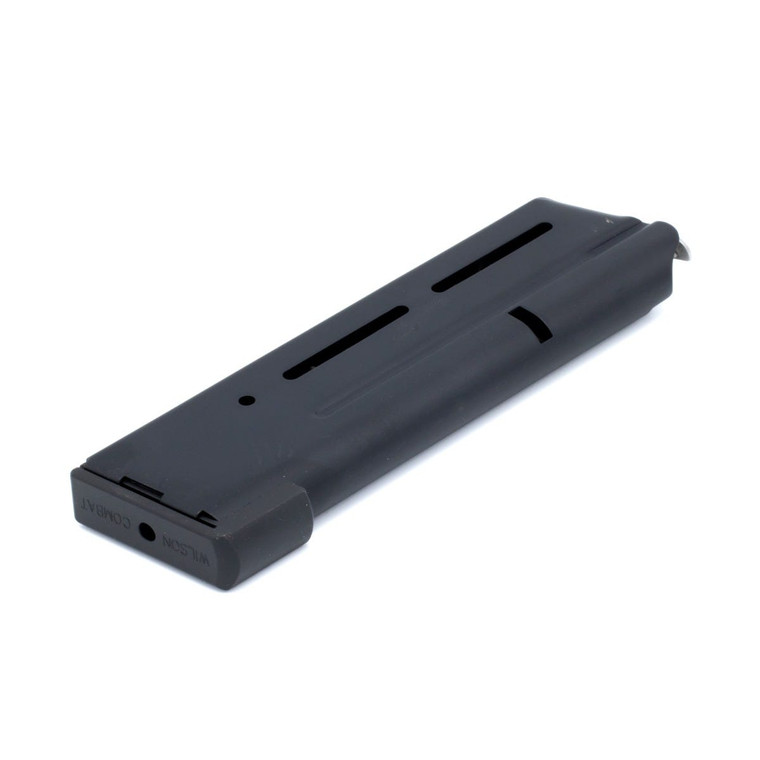 MAGAZINE, 1911, ELITE TACTICAL, .38 SUPER, COMPACT, 10 ROUND, LO-PROFILE STEEL BASE PAD, BLACK FLUOROPOLYMER FINISH
