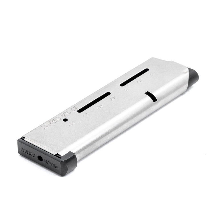 MAGAZINE, 1911, ELITE TACTICAL, .45 ACP, FULL-SIZE, 8 ROUND, LO-PROFILE STEEL BASE PAD
