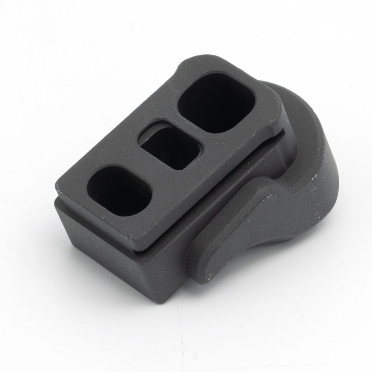 BASE PAD, EDC X9S/SFX9, 10RD EXTENSION, ALUMINUM, BLACK