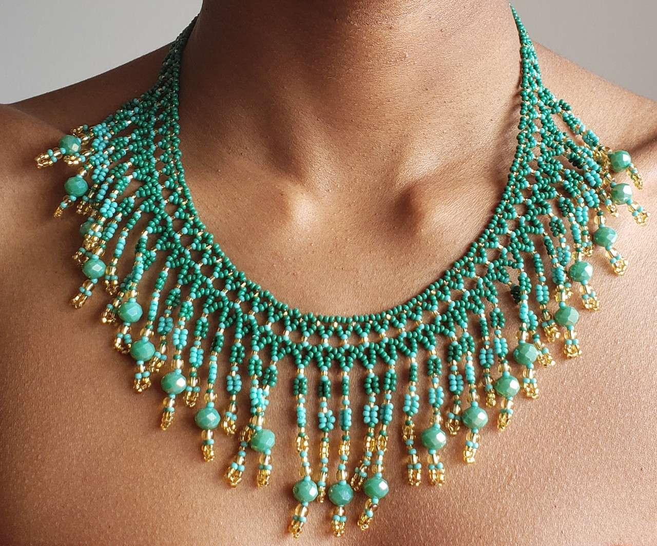 Natural Color Cut Emerald Beads Necklace – Mangatrai Gems & Jewels Pvt Ltd