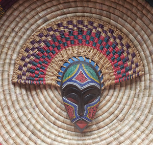 Abundance Spirit - African Spiritual Mask Wall Decor Abundance Spirit - African Spiritual Mask Wall Decor