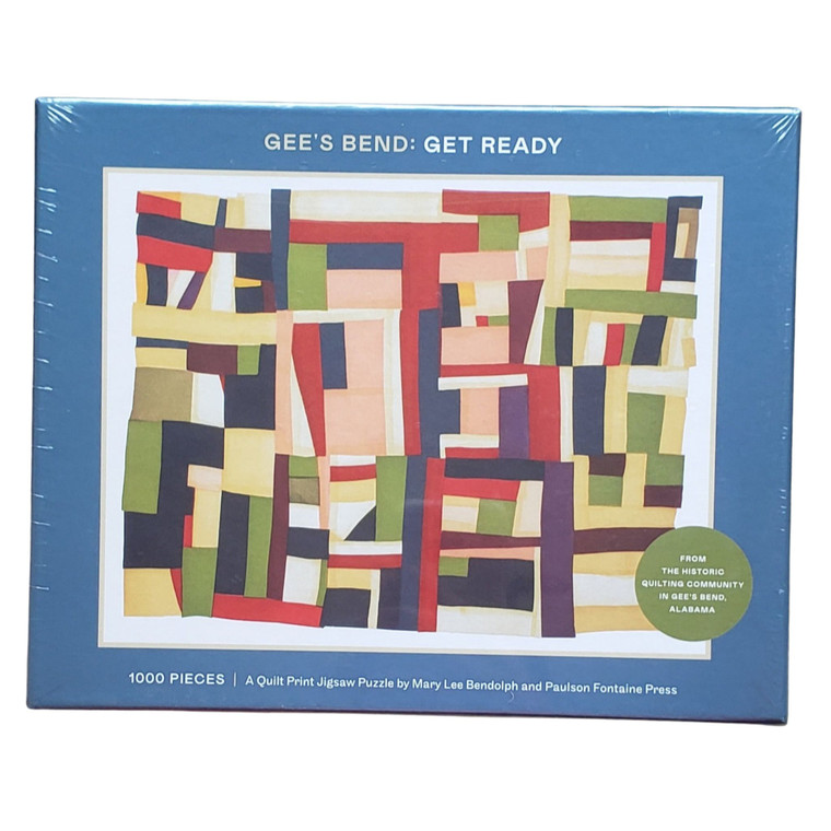 Gee's Bend: Get Ready: A Quilt Print Jigsaw Puzzle by Mary Lee Bendolph
