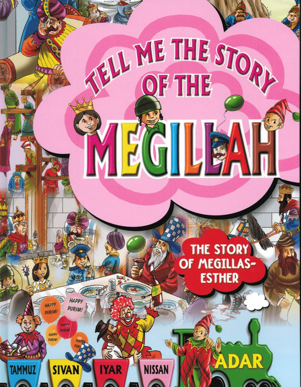 Tell Me the Story of the Megilah - Laminated 