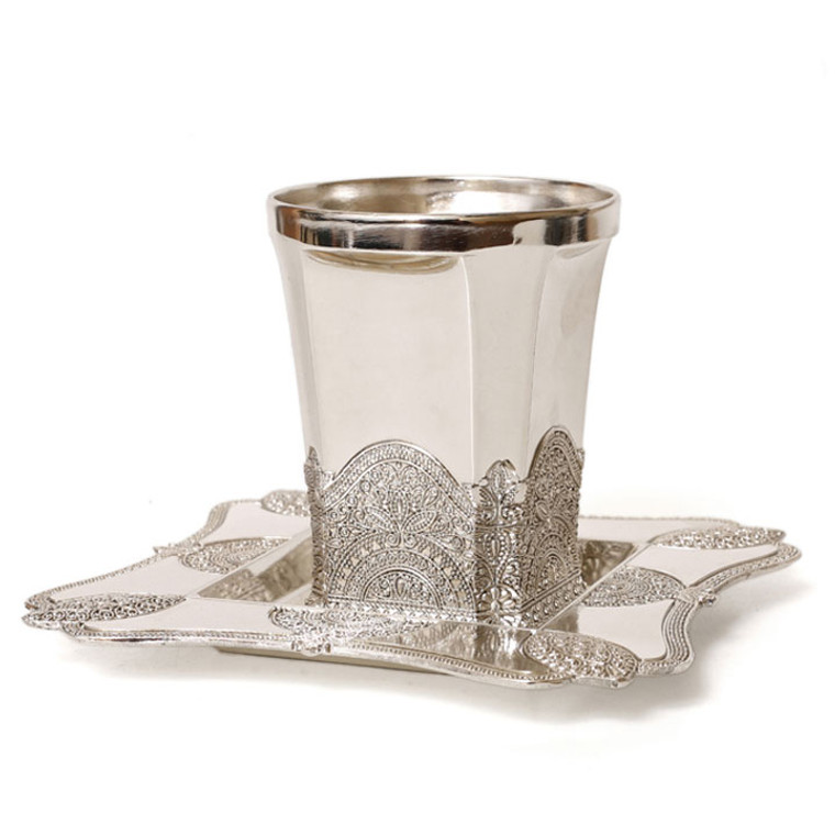 Kiddush Cup SIlver Plate 2