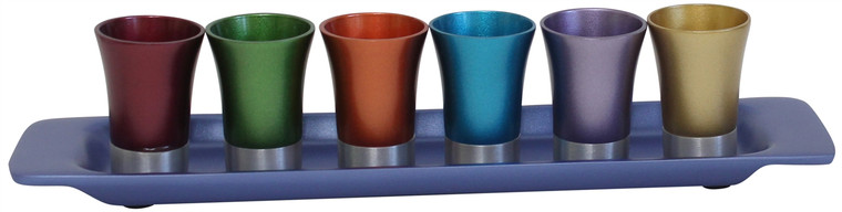 Emanuel 6 Small Cups  - multi coloured