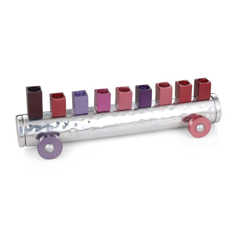 Menorah Emanuel train pink/ purple