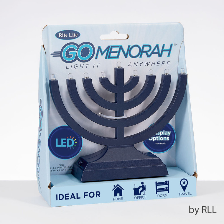 GO Menorah - light it anywhere