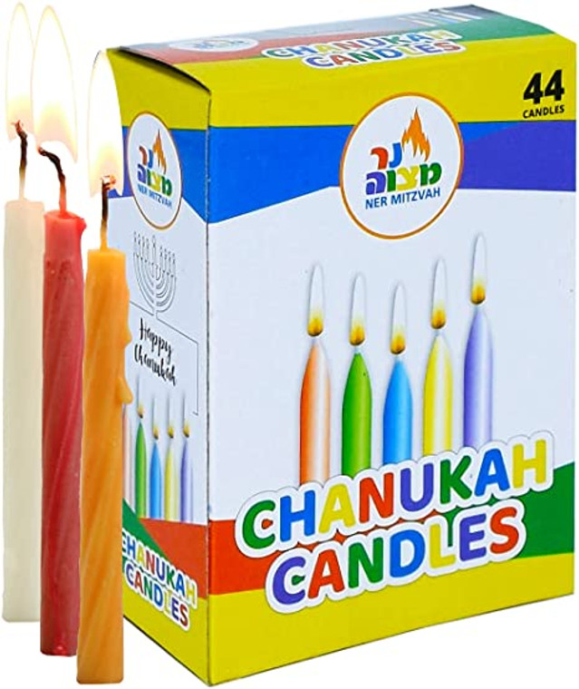 Chanukah Candles - White