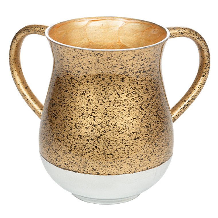 Wash cup - gold speckles