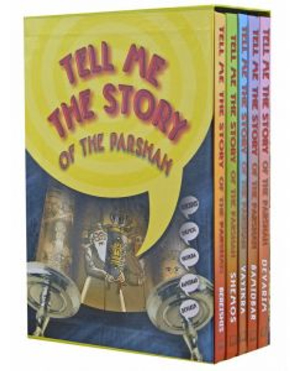 Tell Me The Story 5 volume Chumash Set 