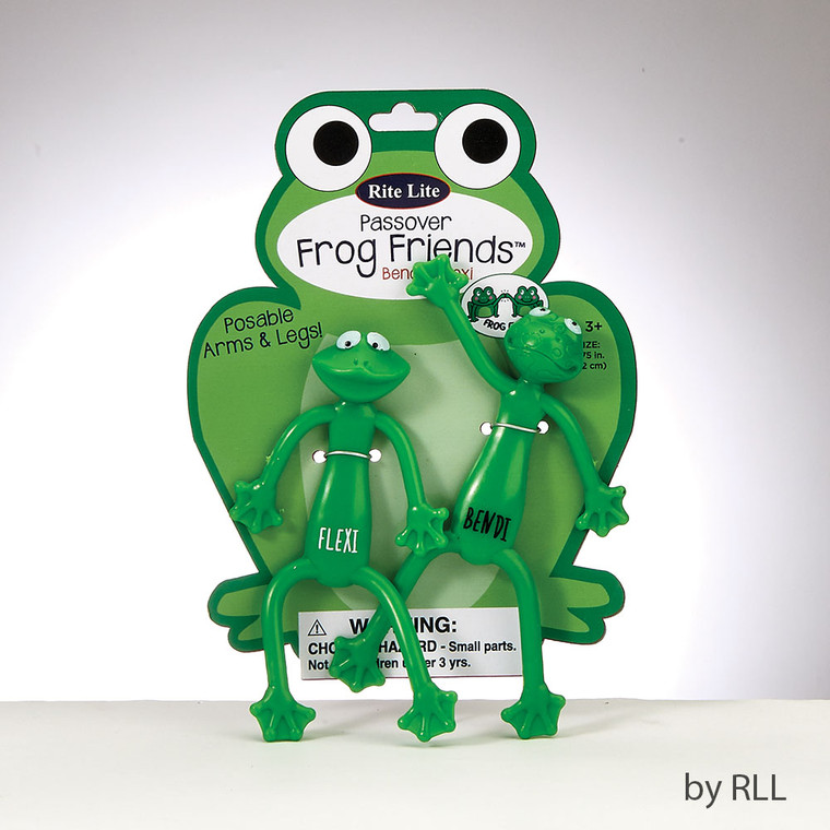 Passover Bendable Frog Friends