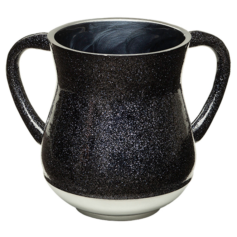 Wash Cup - grey sparkles