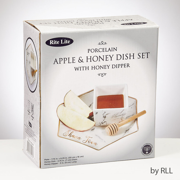 Apple & honey dish set 