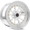 Weld Vitesse 15x10 / 5x4.75 BP / 7.5in. BS Polished Wheel - Polished Single Beadlock MT - 794P510284G