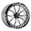 Weld S80 17x11 / 5x115 BP / 6.2in BS Black Wheel (High Pad) - Black Single Beadlock MT - 80HB7110W62F