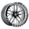 Weld S82 17x10 / 5x115 BP / 6.7in BS Black Wheel (High Pad) - Black Single Beadlock MT - 82HB7100W67F