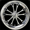 Weld V-Series 1-Piece 17x4.5 / 5x4.75 BP / 2.25in. BS Polished Wheel - Non-Beadlock - 84P-1704274