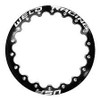 Weld Double Beadlock Ring 16in. / 18-Hole Drag Ultra Lite - Black - P650-5299B