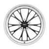 Weld S157 20X5 Belmont Drag 5X115 ET-33 BS1.5 Gloss Black MIL Dia 78.1 - S1570C071N33