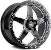 Weld S904 18X12 Ventura Drag Beadlock 5X120.65 ET55 BS8.7 Gloss Black MIL Dia 78.1 - S90482063P55