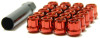 Wheel Mate Muteki Open End Lug Nuts - Red 12x1.50 - 31886R Photo - Primary
