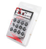 Wheel Mate Monster Lug Nut Caps - Chrome 14x1.50 - 33007C Photo - Primary