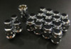 Project Kics 16 LUGS + 4 LOCKS Chrome Bullock And Nut Set - 12X1.50 - W65119 User 1