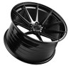 Vertini Wheels Vertini RF1.3 Gloss Black Rotary Forged 20x10.5 05 Mustang