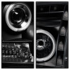 SPYDER Spyder Dodge Ram 1500 09-14 Projector Headlights Halogen- CCFL Halo LED - Blk PRO-YD-DR09-CCFL-BK - 5030320