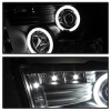 SPYDER Spyder Dodge Ram 1500 09-14 Projector Headlights Halogen- CCFL Halo LED - Blk PRO-YD-DR09-CCFL-BK - 5030320