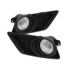 SPYDER Spyder Dodge Charger 2011-2014 Halo Projector Fog Lights w/Switch Clear FL-P-DCH2011-C - 5073273