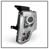 SPYDER Spyder Ford F150 13-14 Projector Fctry Xenon Model- Light Bar DRL Chrm PRO-YD-FF15013-LBDRL-HID-C - 5077639