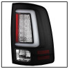 SPYDER Spyder 09-16 Dodge Ram 1500 Light Bar LED Tail Lights - Black ALT-YD-DRAM09V2-LED-BK - 5084026