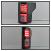 SPYDER Spyder 18-19 Ford F-150 w/o Blind Spot Sensor LED Tail Lights - Blk Smk ALT-YD-FF15018-LED-BSM - 5085672