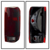 SPYDER Xtune Ford Bronco F150 F250 F350 F450 92-96 OE Style Tail Lights Red Smoked ALT-JH-FB92-OE-RSM - 9030567