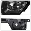 SPYDER Xtune Ford F150 09-14 Projector Headlights Halogen Model Only LED Halo Black PRO-JH-FF15009-CFB-BK - 9032226