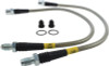 Stoptech StopTech 00-04 BMW M5 E39 SS Front Brake Lines - 950.34003