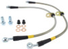 Stoptech StopTech 99-00 Civic Si w/Rear Disc Brakes Front SS Brake Lines - 950.40007