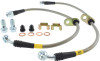 Stoptech StopTech 13-13 Honda Civic EX Rear SS Brake Lines - 950.40519