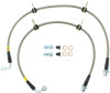 Stoptech StopTech Stainless Steel Brake Line Kit - Front - 950.44022