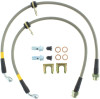 Stoptech StopTech 08-09 WRX Stainless Steel Rear Brake Lines - 950.47507