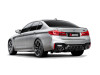 Akrapovic BMW M5/M5 Competition F90 Slip-On Line Titanium Req Tips - S-BM/T/27H