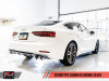 Awe Tuning AWE Tuning Audi B9 S5 Sportback Track Edition Exhaust - Non-Resonated Silver 102mm Tips - 3010-42068