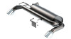  Borla 21-22 Ford Bronco 2.7L V6 4WD S-Type Axle Back Exhaust w/ Bright Chrome Tips - 11977 