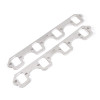  Stainless Works SBF Rectangular Shaped Port Header 304SS Exhaust Flanges 1-7/8in Primaries (2in BP) - HFSBF2188 