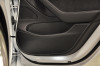  Revel GT Design Kick Panel Cover (White Stitch) 16-19 Tesla Model 3 - 4 Pieces - 1TR5GDAX01W 