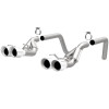  Magnaflow 09-11 Chev Corvette V8 6.2L Comp Series Quad Center Rear Exit SS Cat-Back Perf Exhaust - 15283 